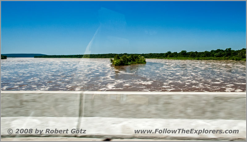 Highway 72, Arkansas River, OK