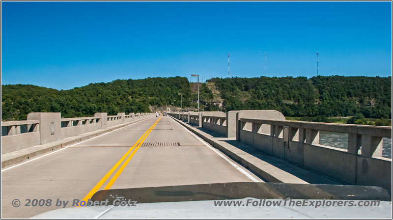 Highway 251A, Ft. Gibson Dam, OK