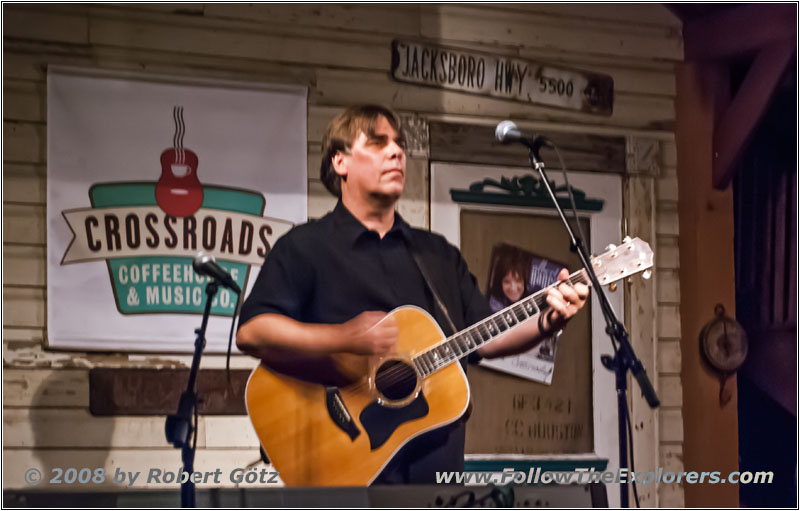 Chris Gage, Crossroads Coffeehouse, Winnsboro, TX Chris Gage, Crossroads Coffeehouse, Winnsboro, TX