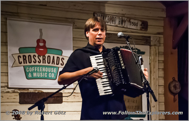Chris Gage, Crossroads Coffeehouse, Winnsboro, TX Chris Gage, Crossroads Coffeehouse, Winnsboro, TX