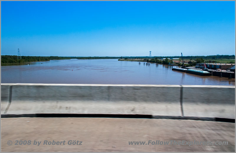 I–440, Arkansas River, Little Rock, AR I–440, Arkansas River, Little Rock, AR