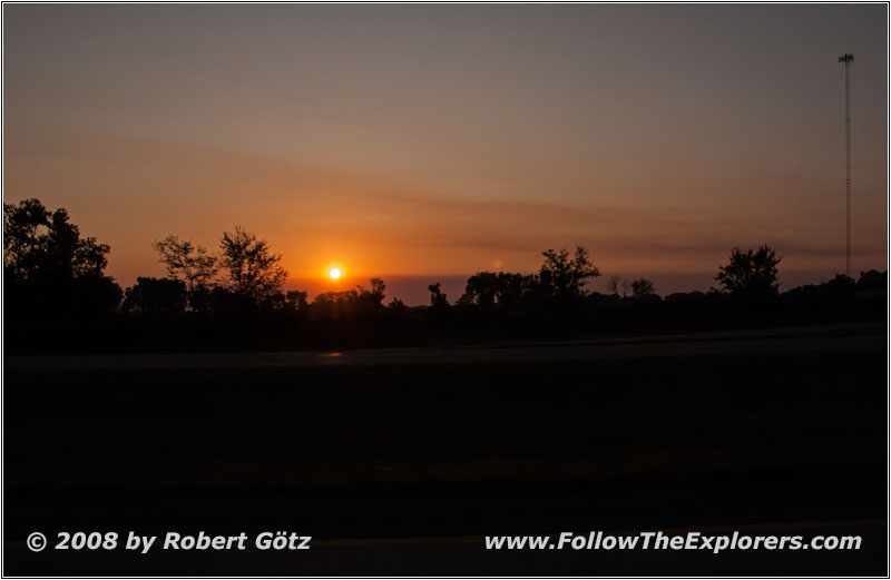 Sunset, I–55, MO Sunset, I–55, MO
