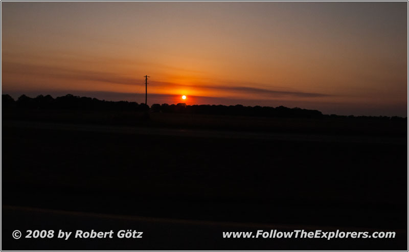 Sunset, I–55, MO Sunset, I–55, MO
