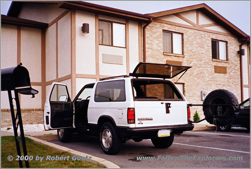 88 S10 Blazer beladen, Allentown, Pennsylvania