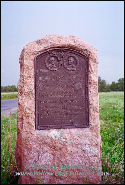 John Sullivan Gedenktafel, New York