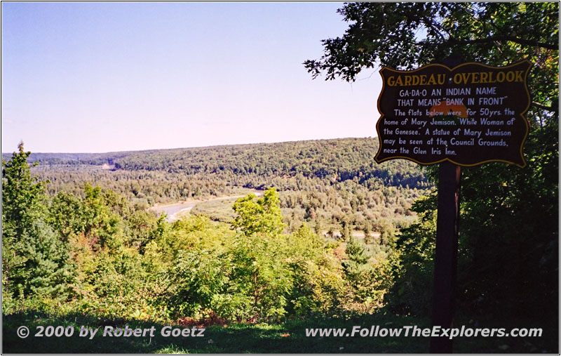 Gardeau Aussichtspunkt, Letchworth State Park, New York