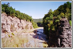 Genesee Fluß, Letchworth State Park, New York