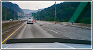 Interstate 470, Staatsgrenze West Virginia & Ohio