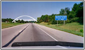 Interstate 70, Staatsgrenze Ohio & Indiana