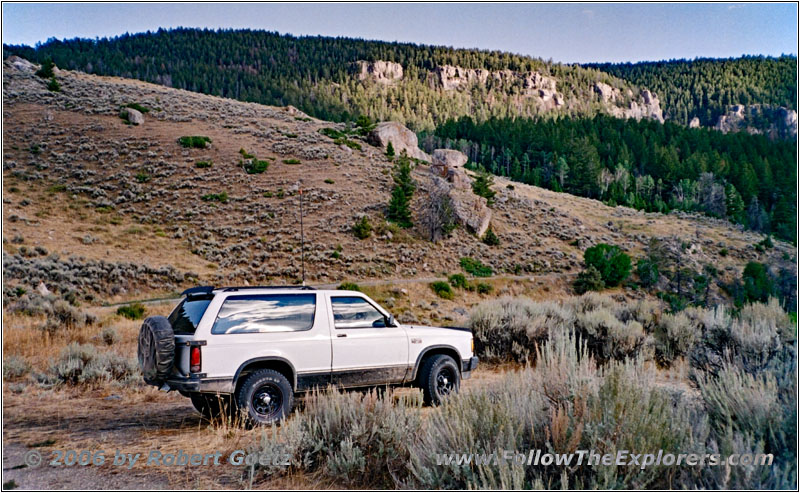 88 S10 Blazer, Old Hwy 16, Tensleep Canyon, Wyoming