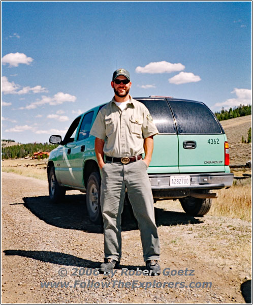 Ranger Justin, Union Pass, Wyoming