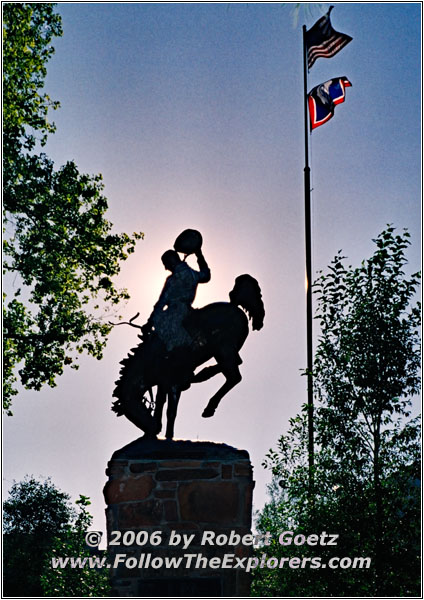 Town Square, Veterans Monument, Jackson, WY