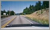 Highway 22, Staatsgrenze Wyoming & Idaho