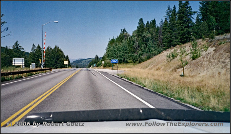 Highway 22, Staatsgrenze Wyoming & Idaho