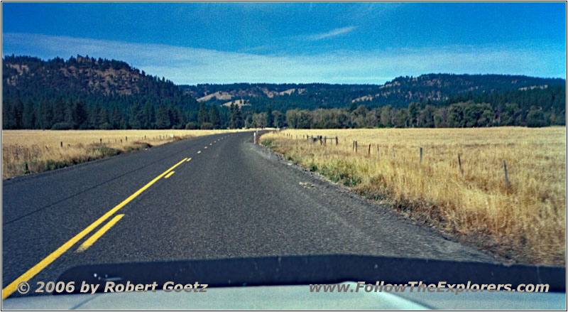 Highway 244/Ukiah-Hilgard Hwy, Oregon