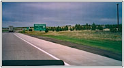 Interstate 80, Staatsgrenze Wyoming & Nebraska