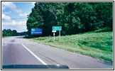 Interstate 80, Staatsgrenze Ohio & Pennsylvania