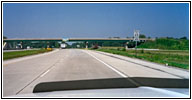 Interstate 70, Staatsgrenze Indiana & Illinois