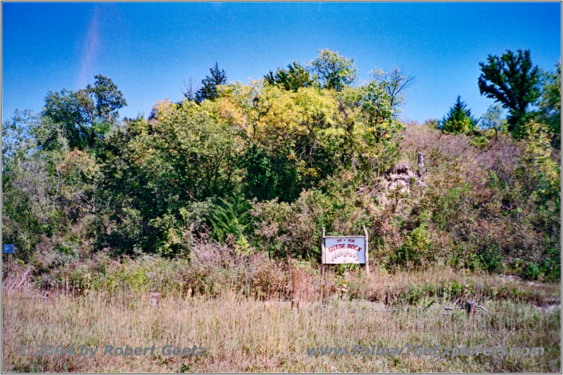 Guide Rock Sign, NE