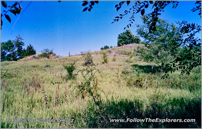 Pikes Camp bei Pawnee Village, Nebraska