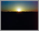 Sonnenuntergang Backroad, Kansas