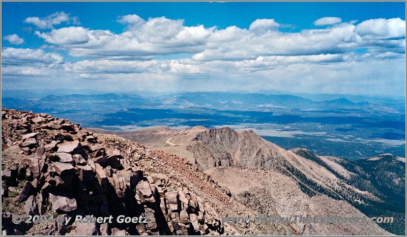 Pikes Peak Gipfel, Colorado