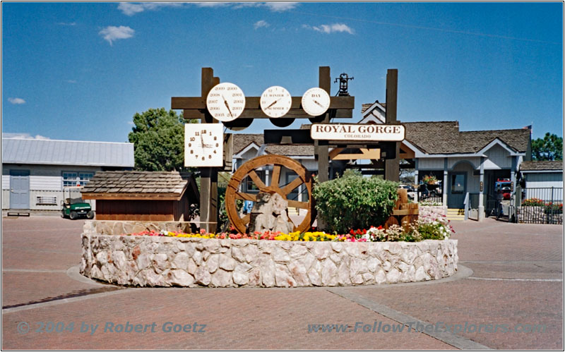 Water Clock Royal Gorge, CO