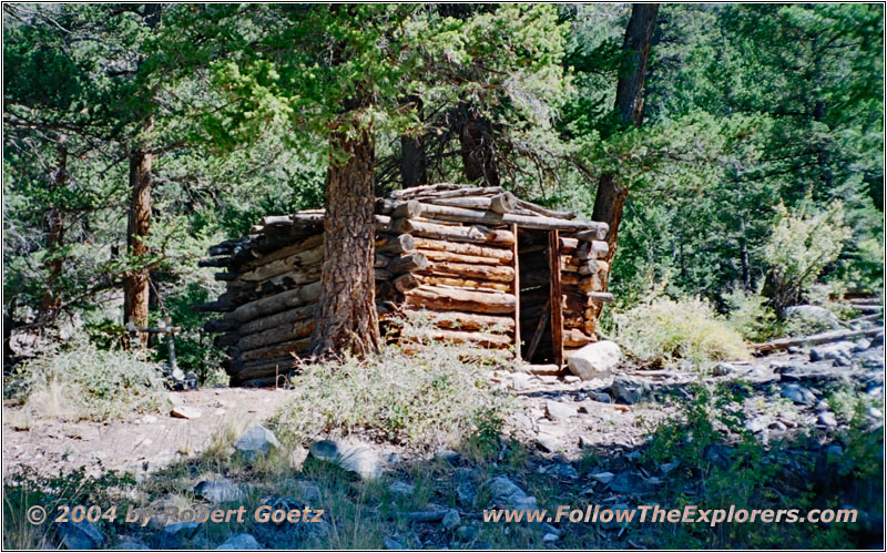 Zapata Falls Trail Blockhouse, CO