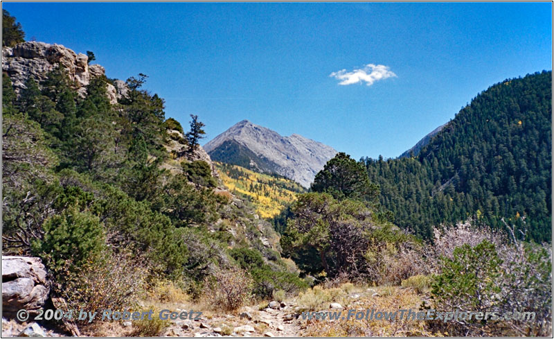 Zapata Falls Trail, Colorado