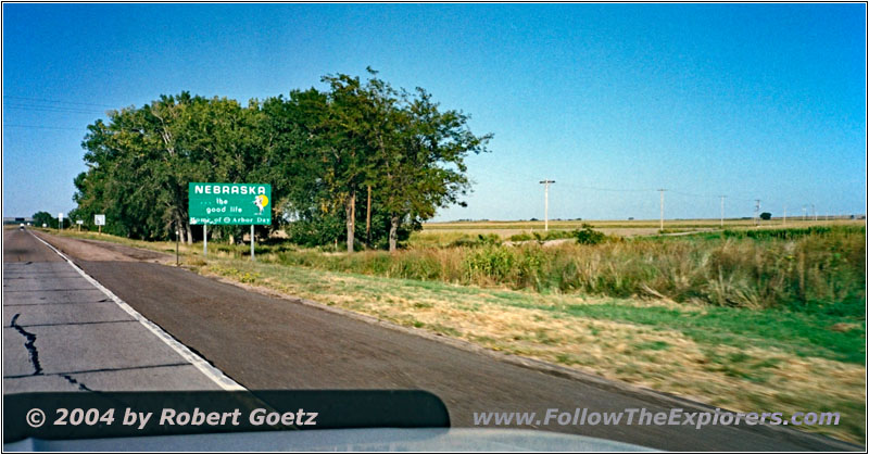 Interstate 76, Staatsgrenze Colorado & Nebraska