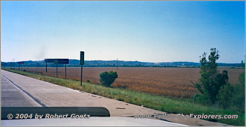 Interstate 435, Staatsgrenze Missouri & Kansas