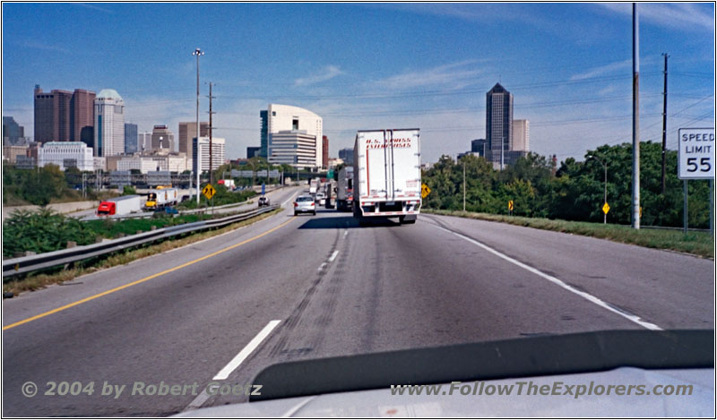 Interstate 70, Columbus, Ohio