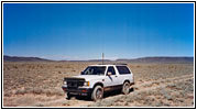 Schlammiger 88 S10 Blazer auf Backroad, New Mexico