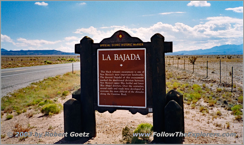 La Bajada Trail, New Mexico