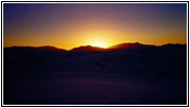 Sunset Alkali Flat Trail, White Sands, NM