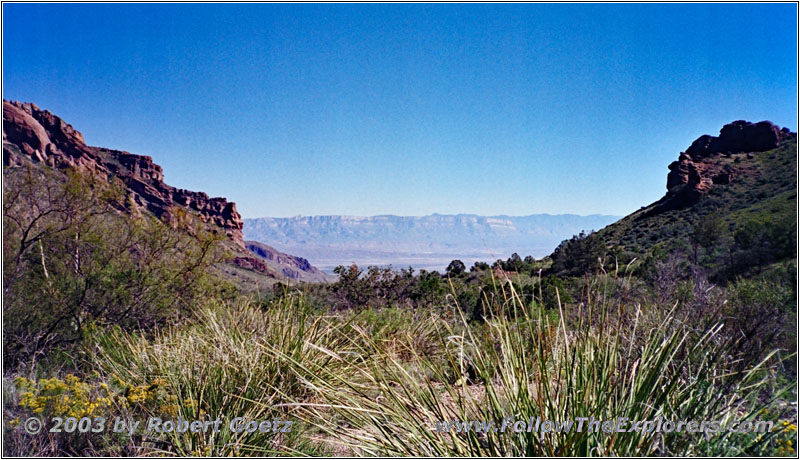 Pine Canyon Trail, Big Bend National Park, Texas