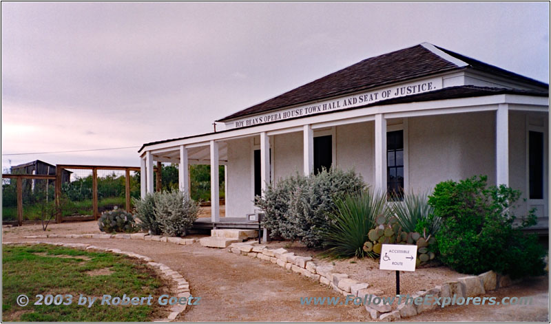 Opera House, Judge Roy Bean, Langtry, Texas