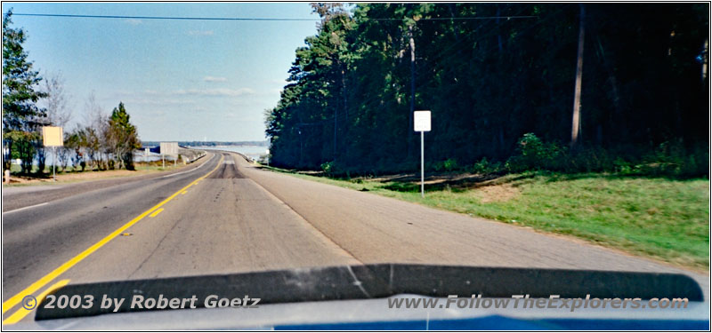 Highway 21, Sabine River, Texas