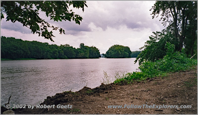 Highway P, Mississippi River, Missouri