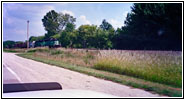 Train at Highway 22, IA