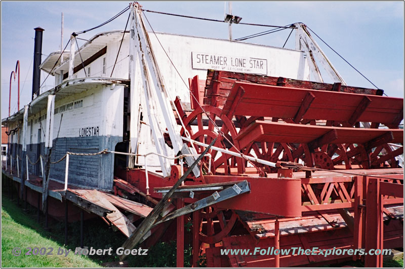 Buffalo Bill Museum, Steamer Lonestar, IA