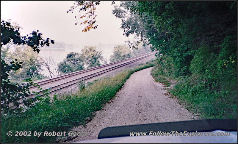 Mississippi River, Closing Dam Road, Wisconsin