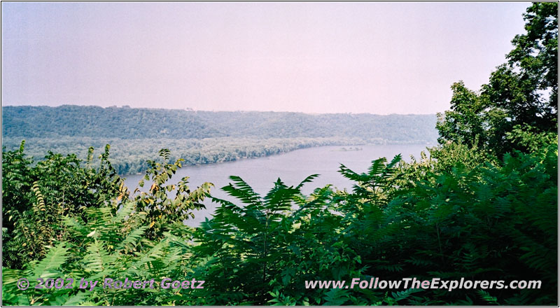 Mississippi River, Wyalusing State Park, WI