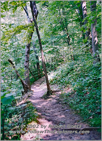 Sugar Maple Nature Trail, Wyalusing State Park, WI