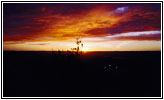 Sonnenuntergang Grandad Bluff Park, La Crosse, Wisconsin