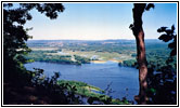 Mississippi River, Great River Bluffs State Park, Minnesota