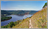 Mississippi River, Bradys Bluff Trail, Perrot State Park, WI