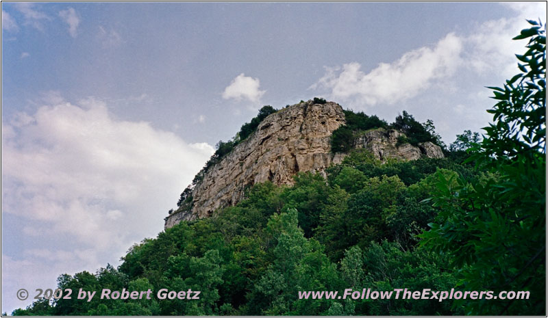 Maiden Rock, Lake Pepin, Wisconsin