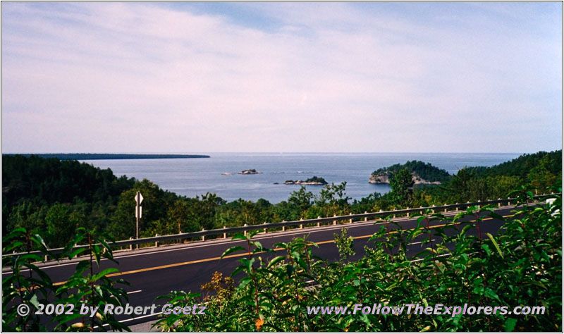 Highway 17, Agawa Bay Lookout, Lake Superior, ON